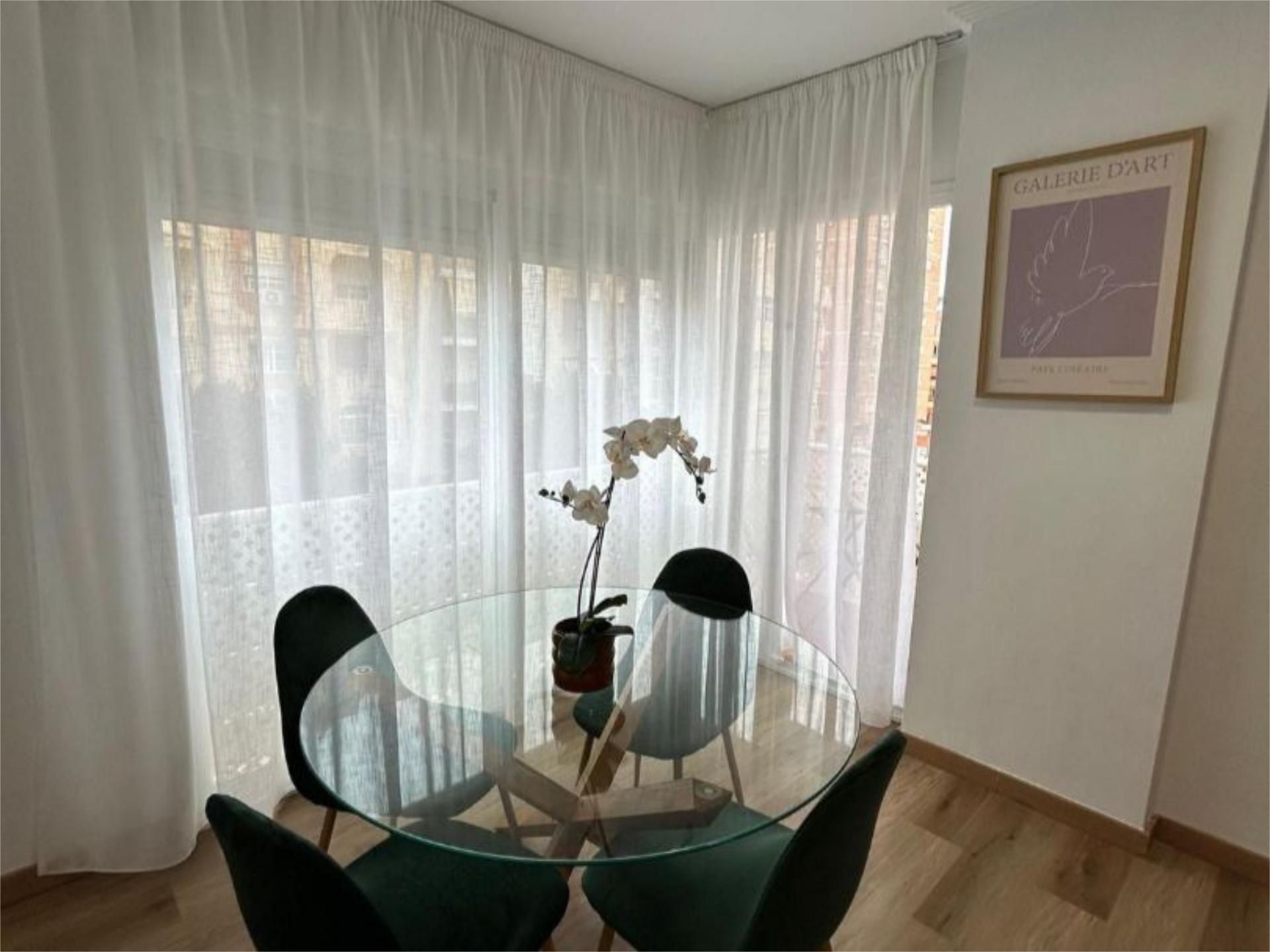 Menjador de Pis de lloguer en Málaga Capital amb Aire condicionat, Calefacció i Parquet