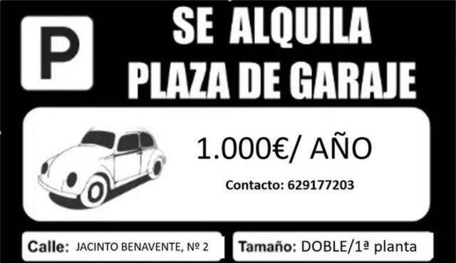 Garaje en Alquiler en Santa Lucía