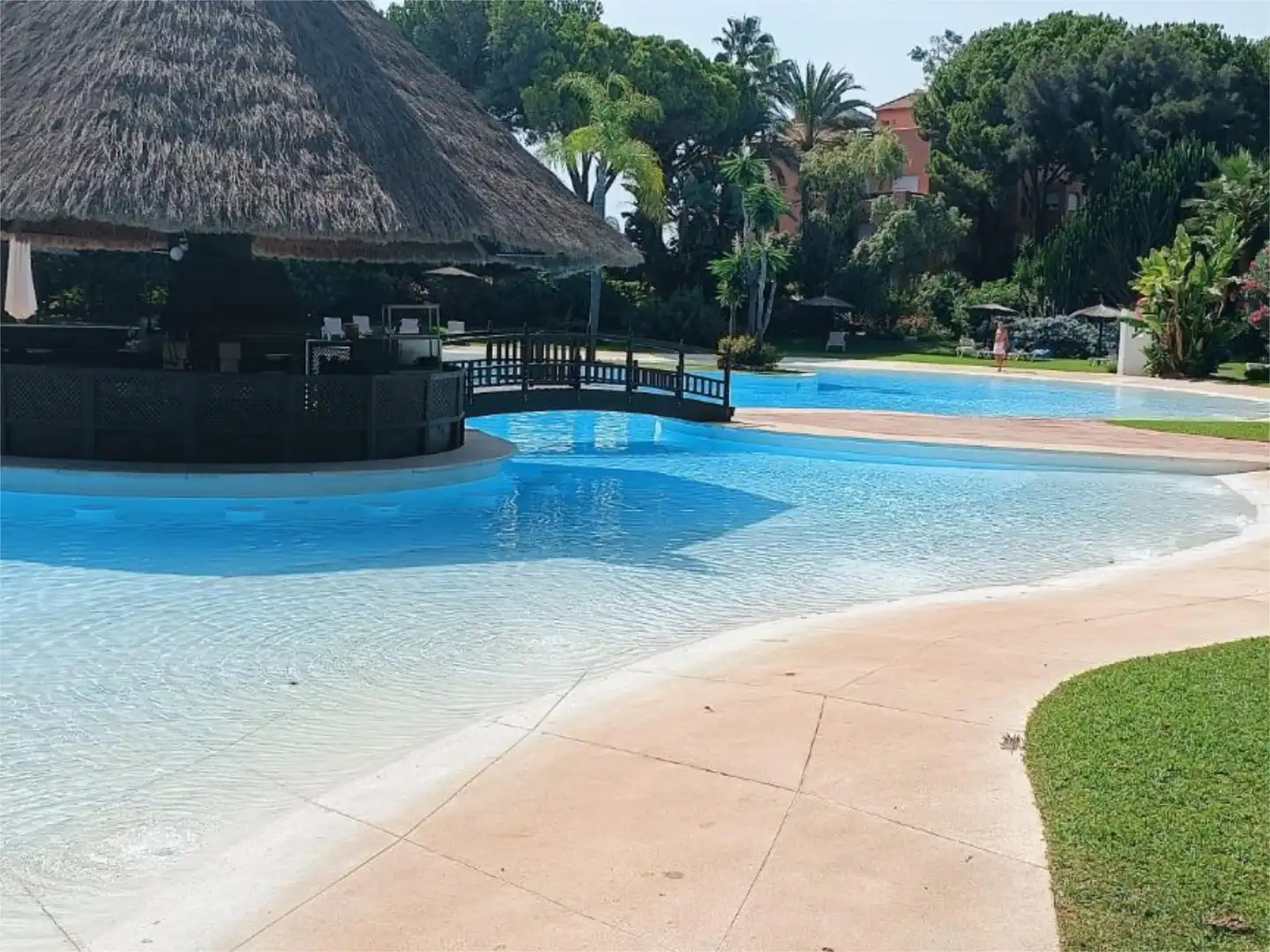 Swimming pool of Attic for sale in Estepona  with Air Conditioner, Terrace and Swimming Pool