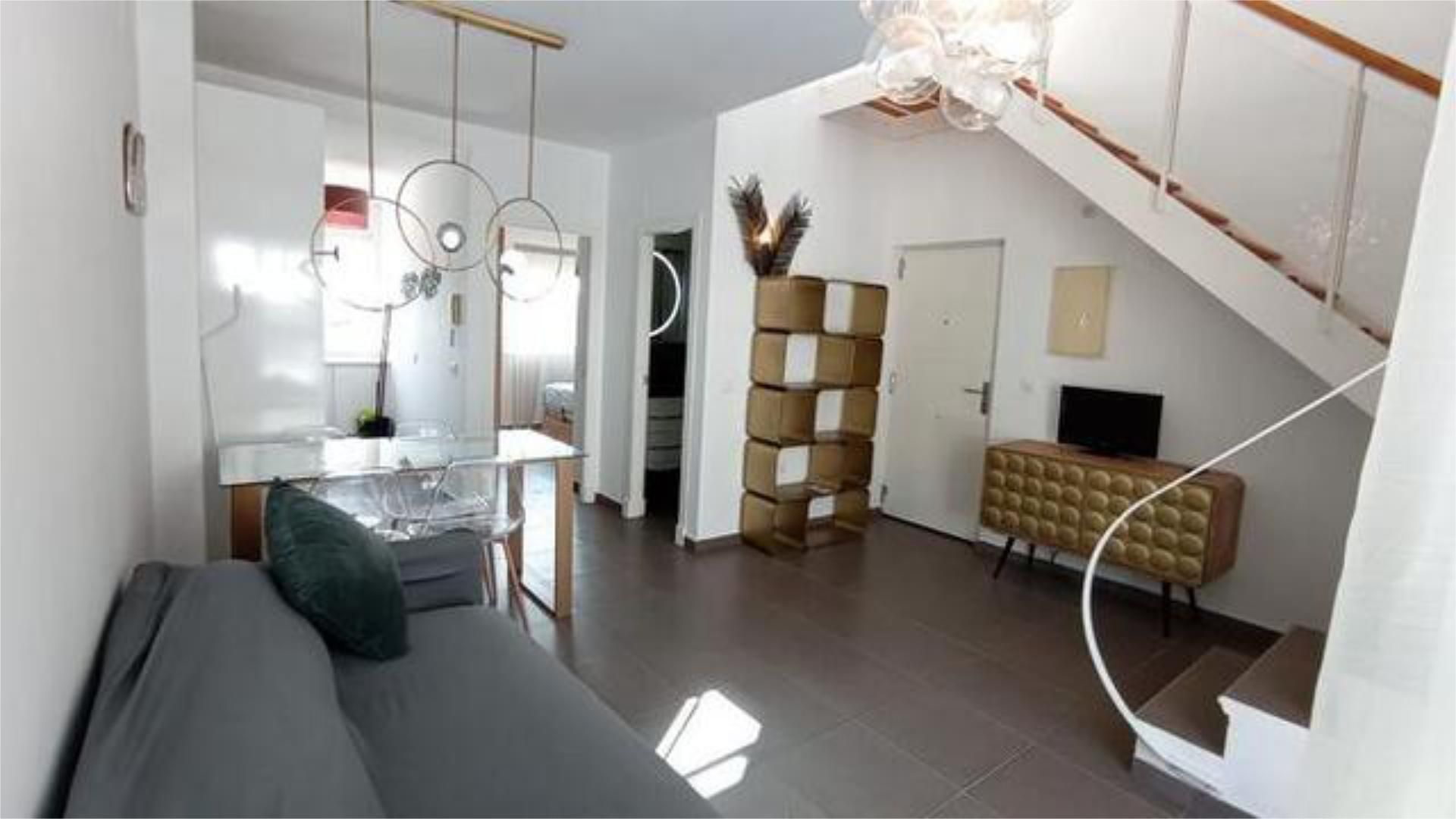 Living room of Flat for sale in Sanlúcar de Barrameda  with Private garden, Terrace and Swimming Pool