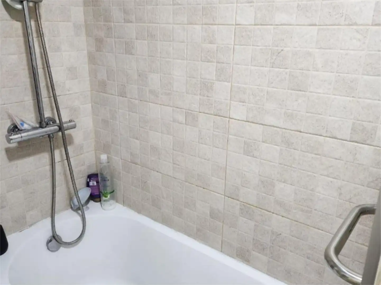 Flat for sale in Calle Goya, 2, Parque Ayala - Jardín de la Abadía - Huelín Bathroom of Flat for sale in Málaga with Air Conditioner, Heating and Private garden