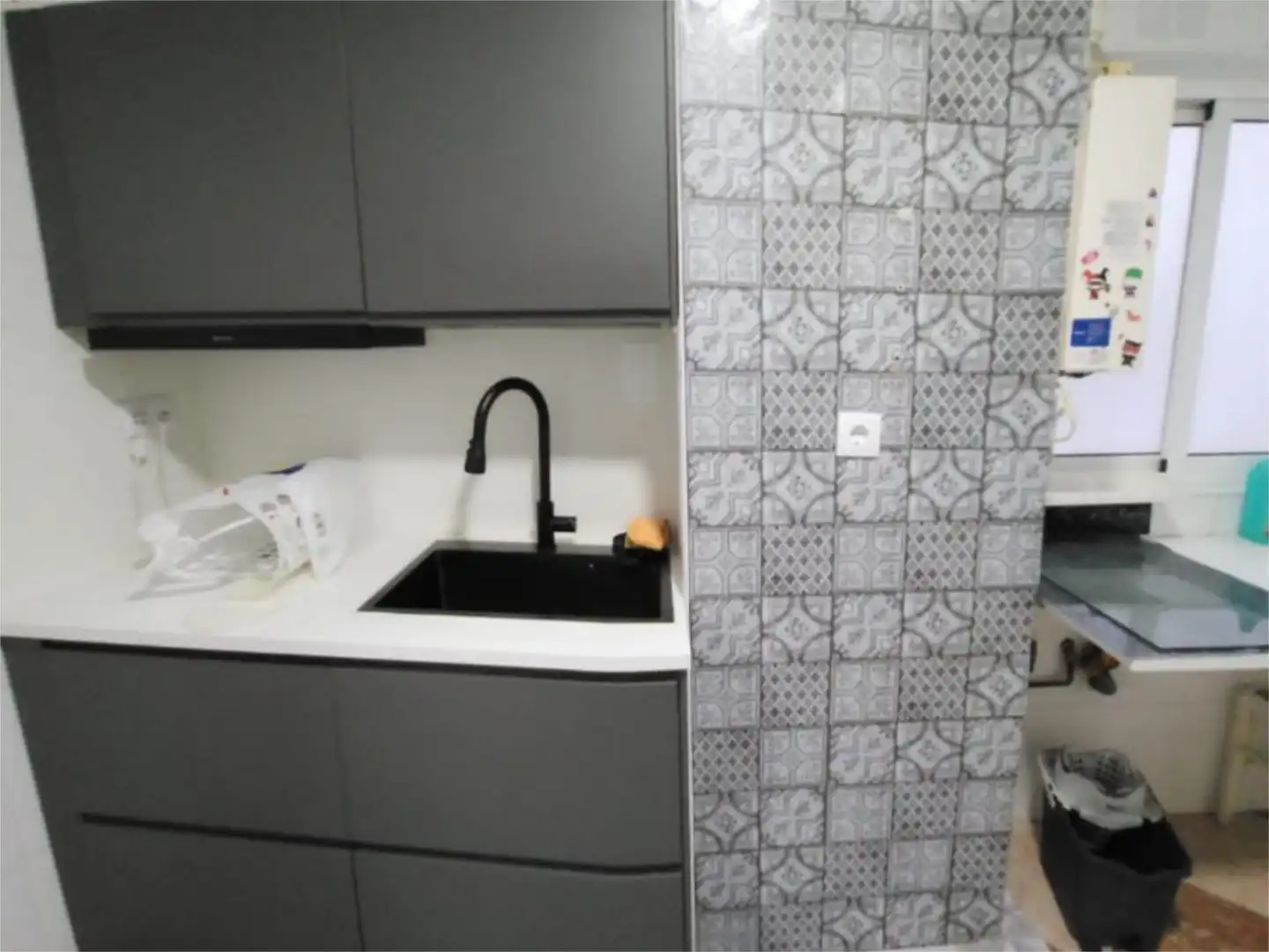 Flat for sale in Calle Goya, 2, Parque Ayala - Jardín de la Abadía - Huelín Kitchen of Flat for sale in Málaga with Air Conditioner, Heating and Private garden