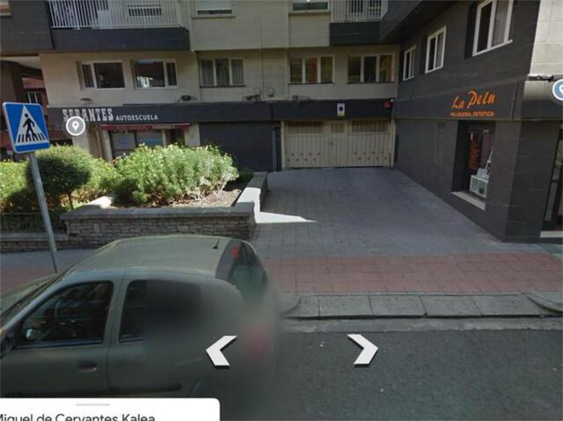 Vista exterior de Garaje de alquiler en Santurtzi 