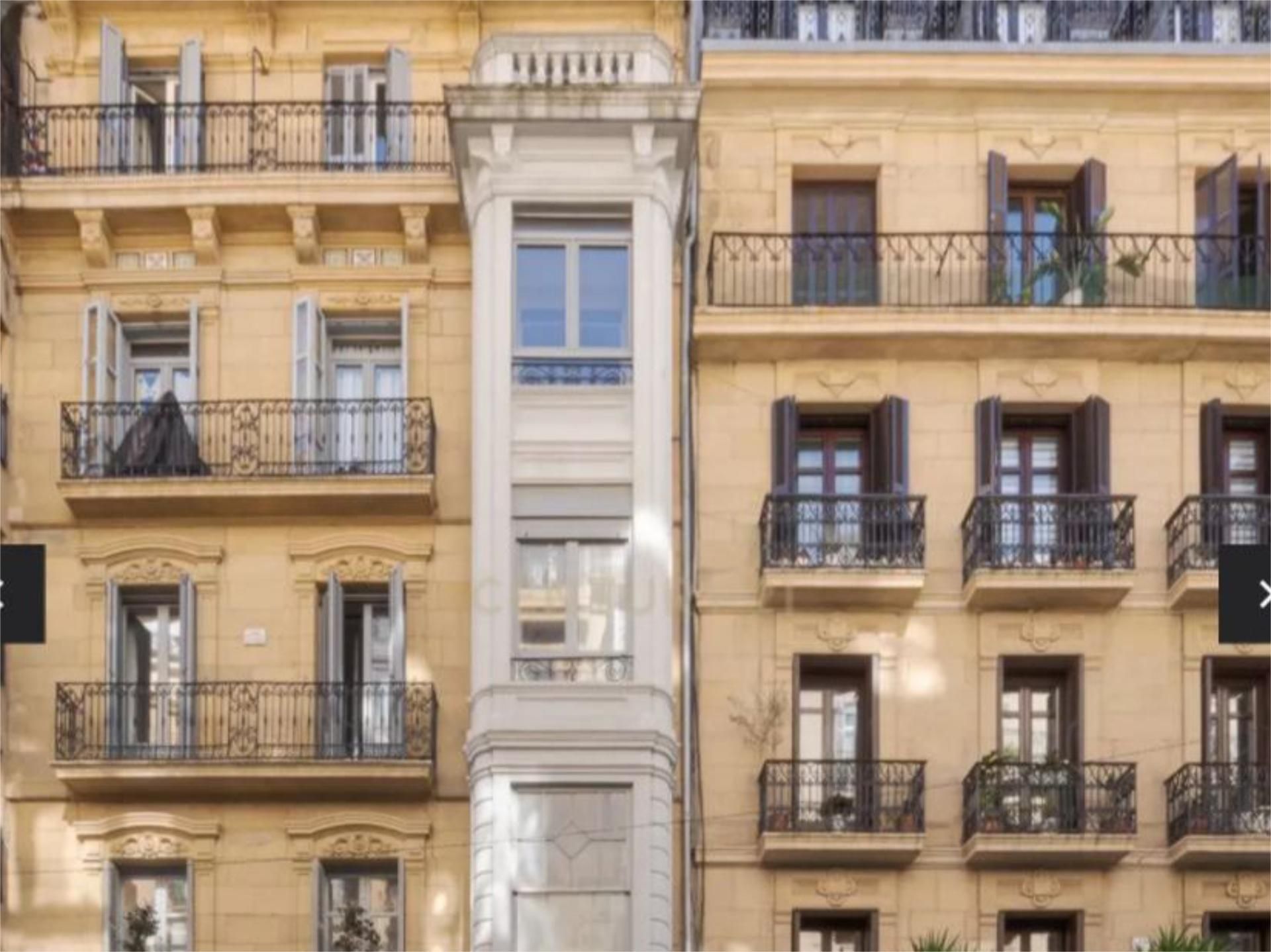 Exterior view of Flat for sale in Donostia - San Sebastián   with Balcony