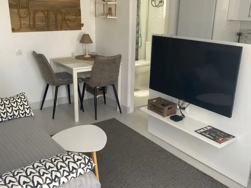 Sala de estar de Piso en venta en Las Palmas de Gran Canaria con Terraza y Amueblado