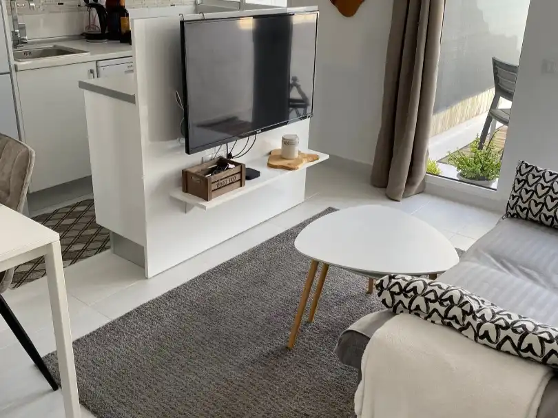 Sala de estar de Piso en venta en Las Palmas de Gran Canaria con Terraza y Amueblado
