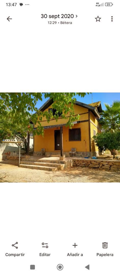 Single-family semi-detached for sale in Camí de Paterna, 47, Camí de Paterna - Lloma del Calderer Exterior view of Single-family semi-detached for sale in Bétera with Air Conditioner, Heating and Terrace