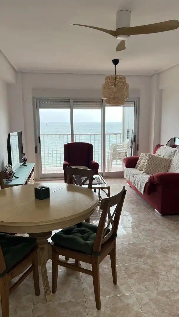 Flat for rent in Avenida Castelló, 12, Sant Antoni Living room of Flat for rent in Cullera with Swimming Pool, Furnished and Community parking