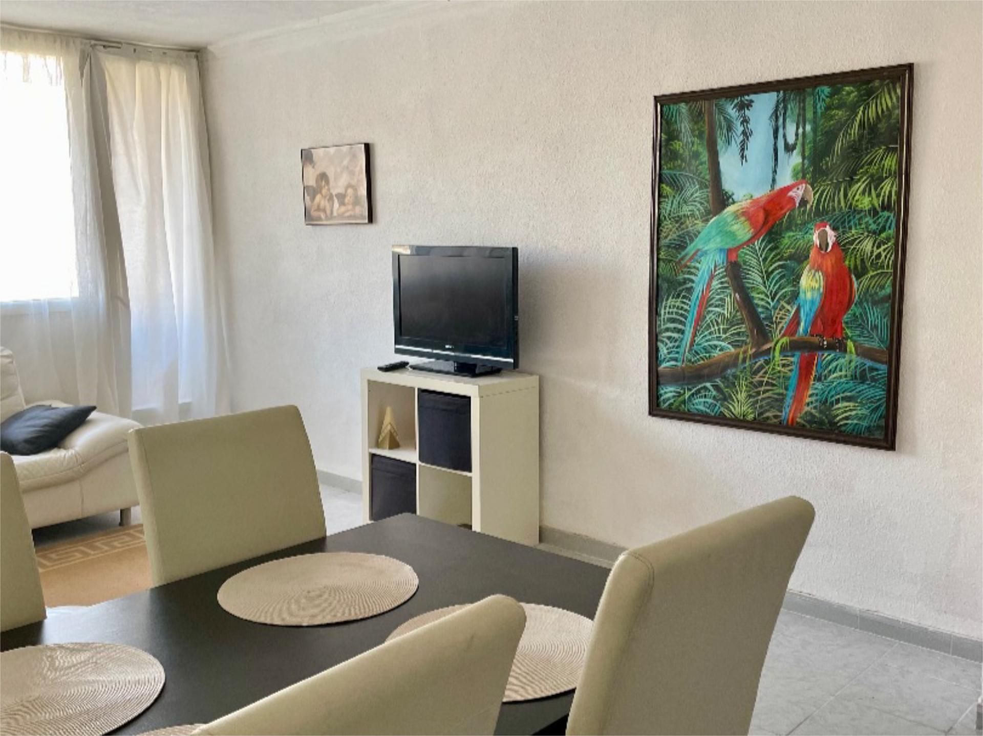 Flat to rent in Calle Estribor, 36, Almerimar Living room of Flat to rent in El Ejido with Air Conditioner, Furnished and Balcony