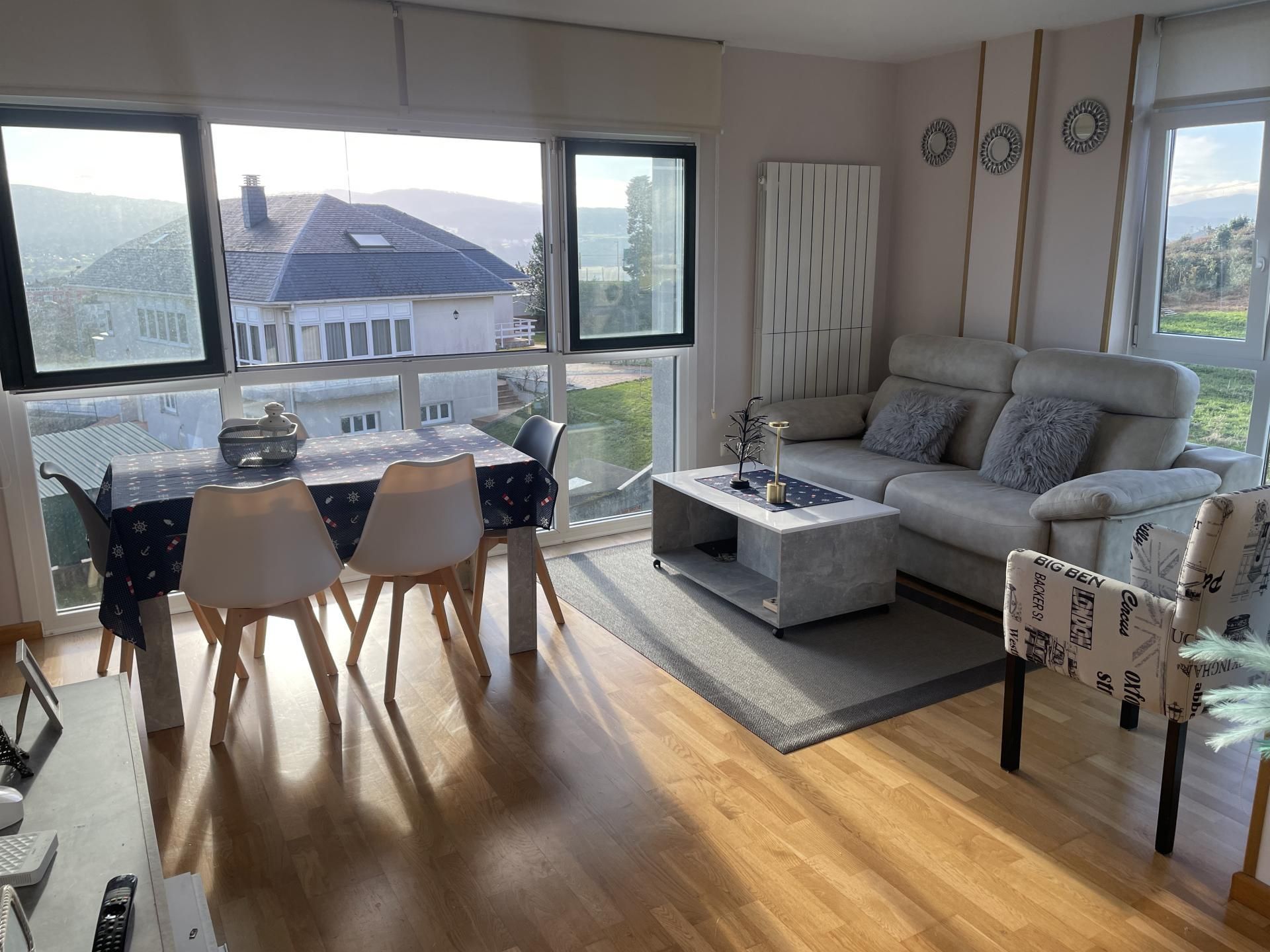 Living room of Duplex for sale in Foz  with Heating, Private garden and Parquet flooring