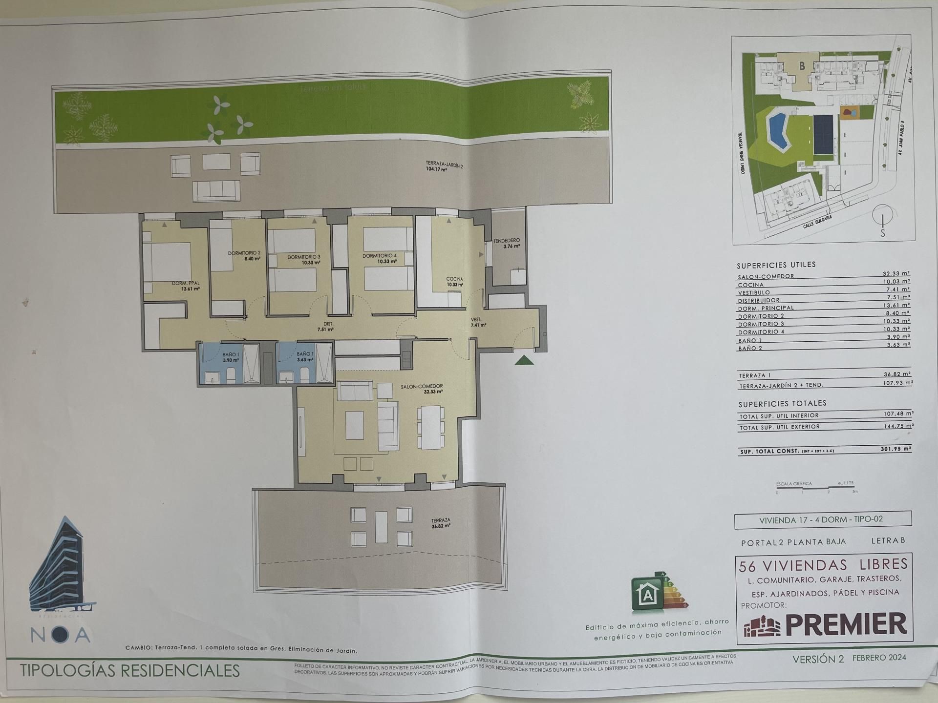 Flat for sale in Tres Cantos  with Air Conditioner and Swimming Pool