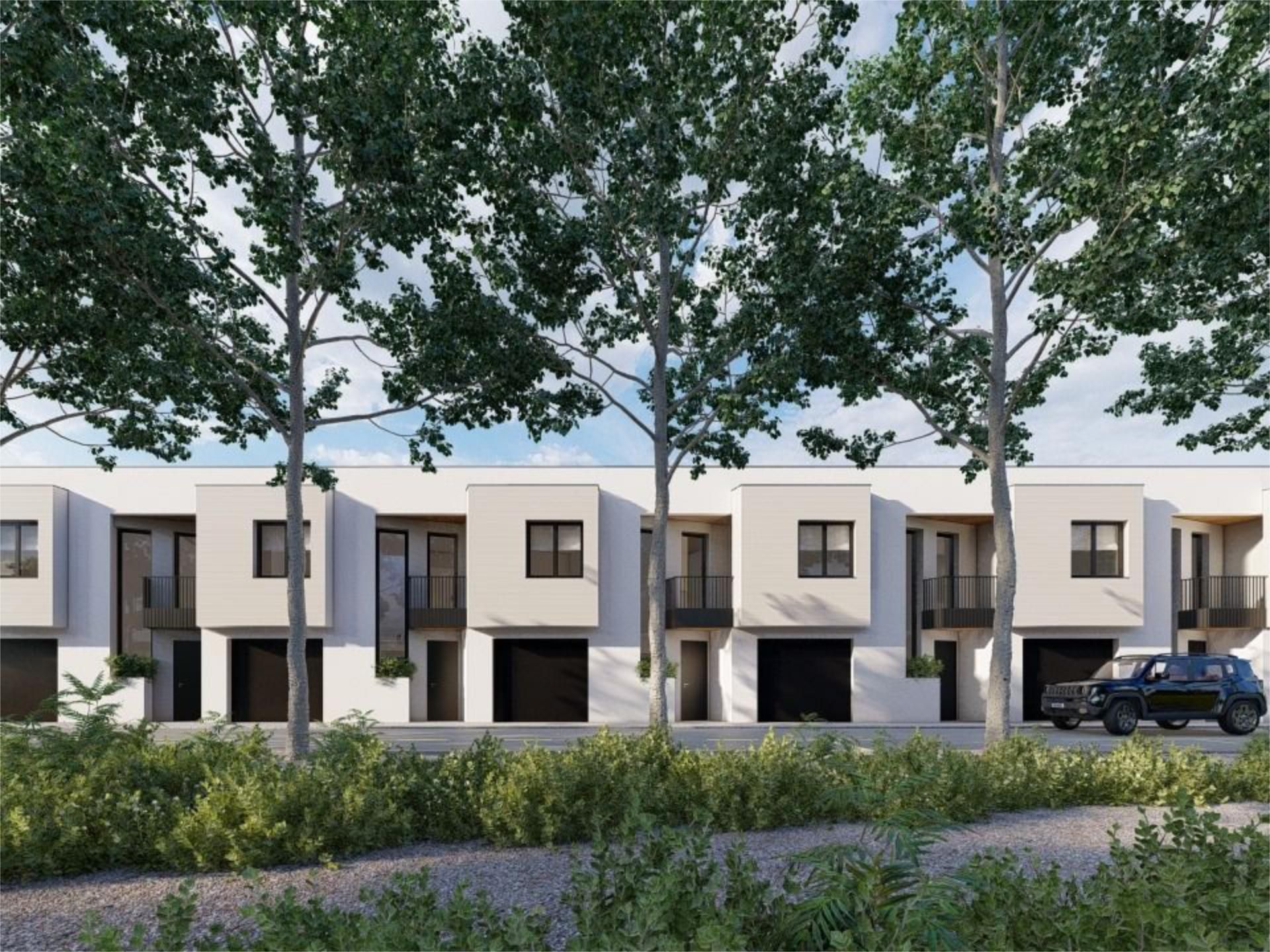 Exterior view of Single-family semi-detached for sale in Vilanova i la Geltrú