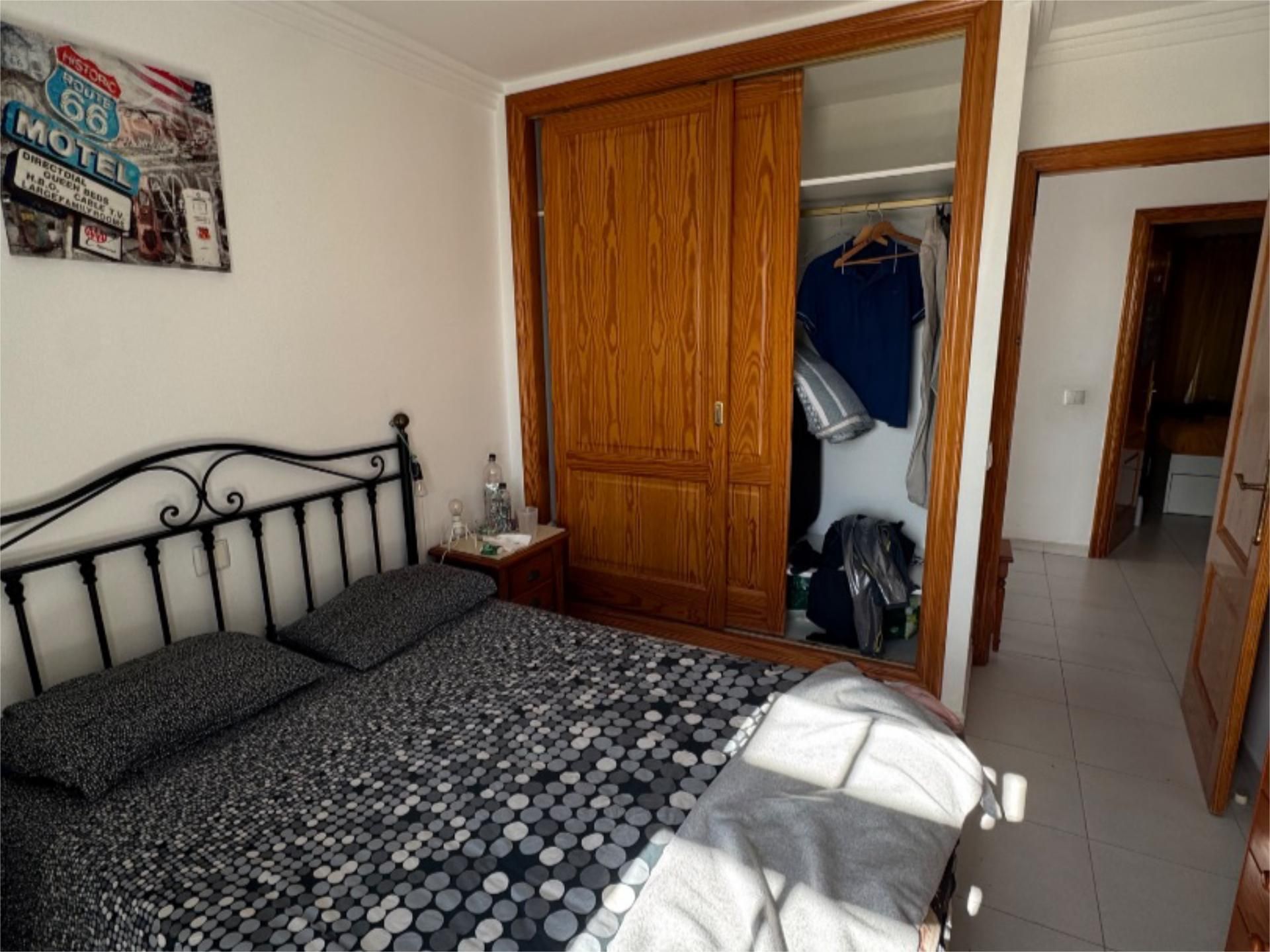 Bedroom of Flat to share in Tías  with Air Conditioner, Private garden and Terrace