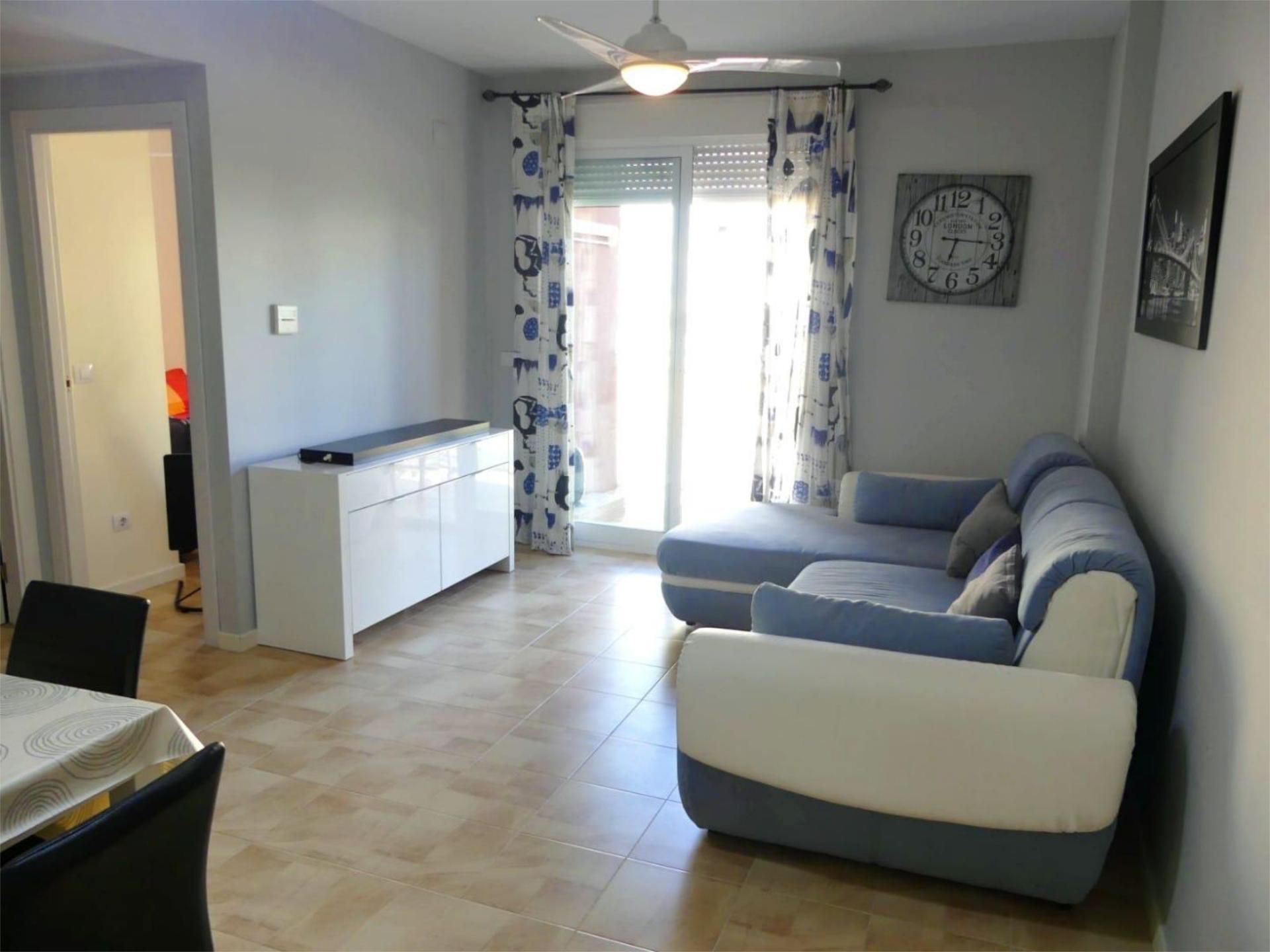 Flat for sale in Carrer de Sant Francesc, 33, El Campello Living room of Flat for sale in El Campello with Air Conditioner and Terrace