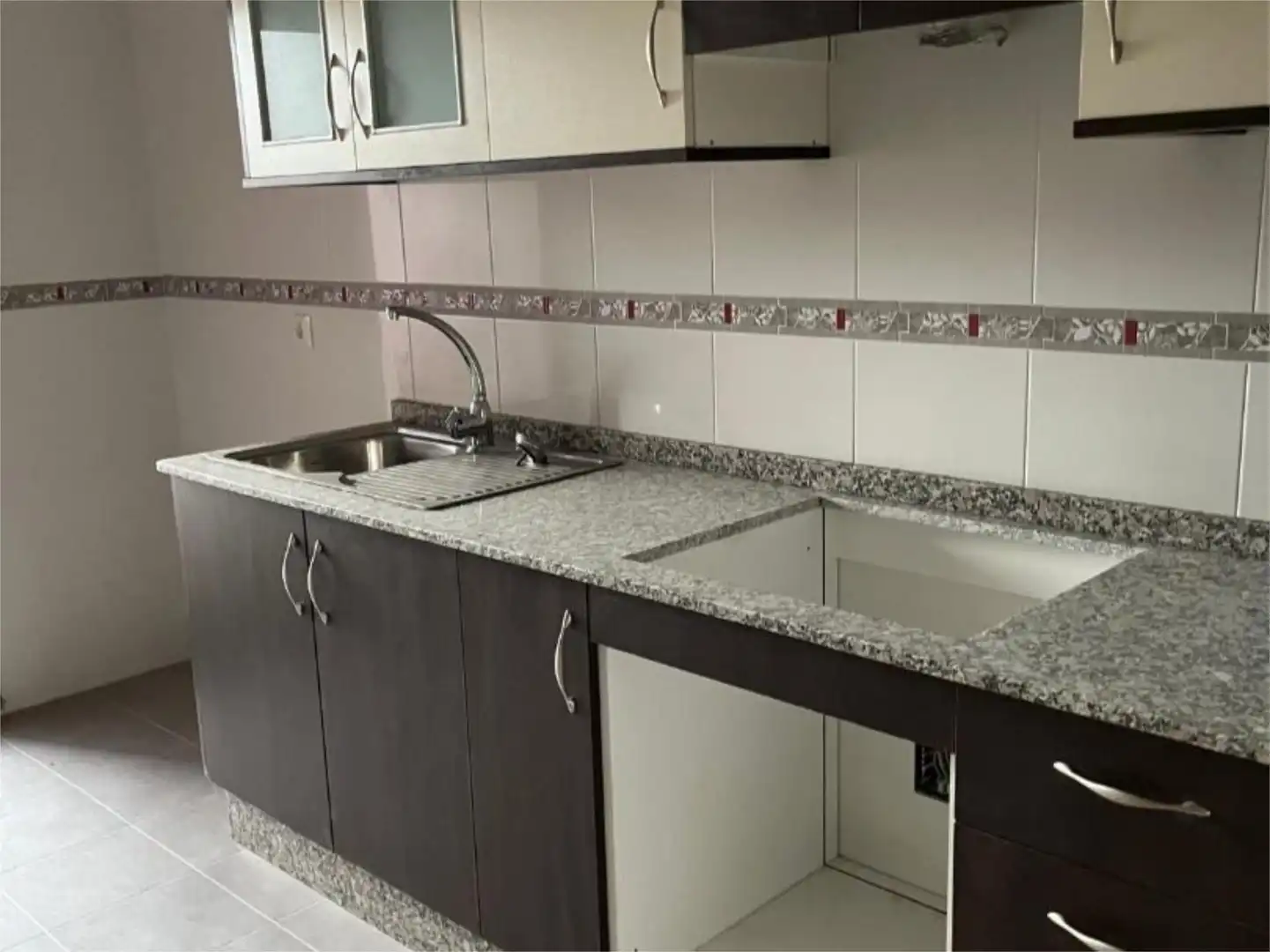 Kitchen of Flat for sale in Boiro  with Heating, Private garden and Parquet flooring