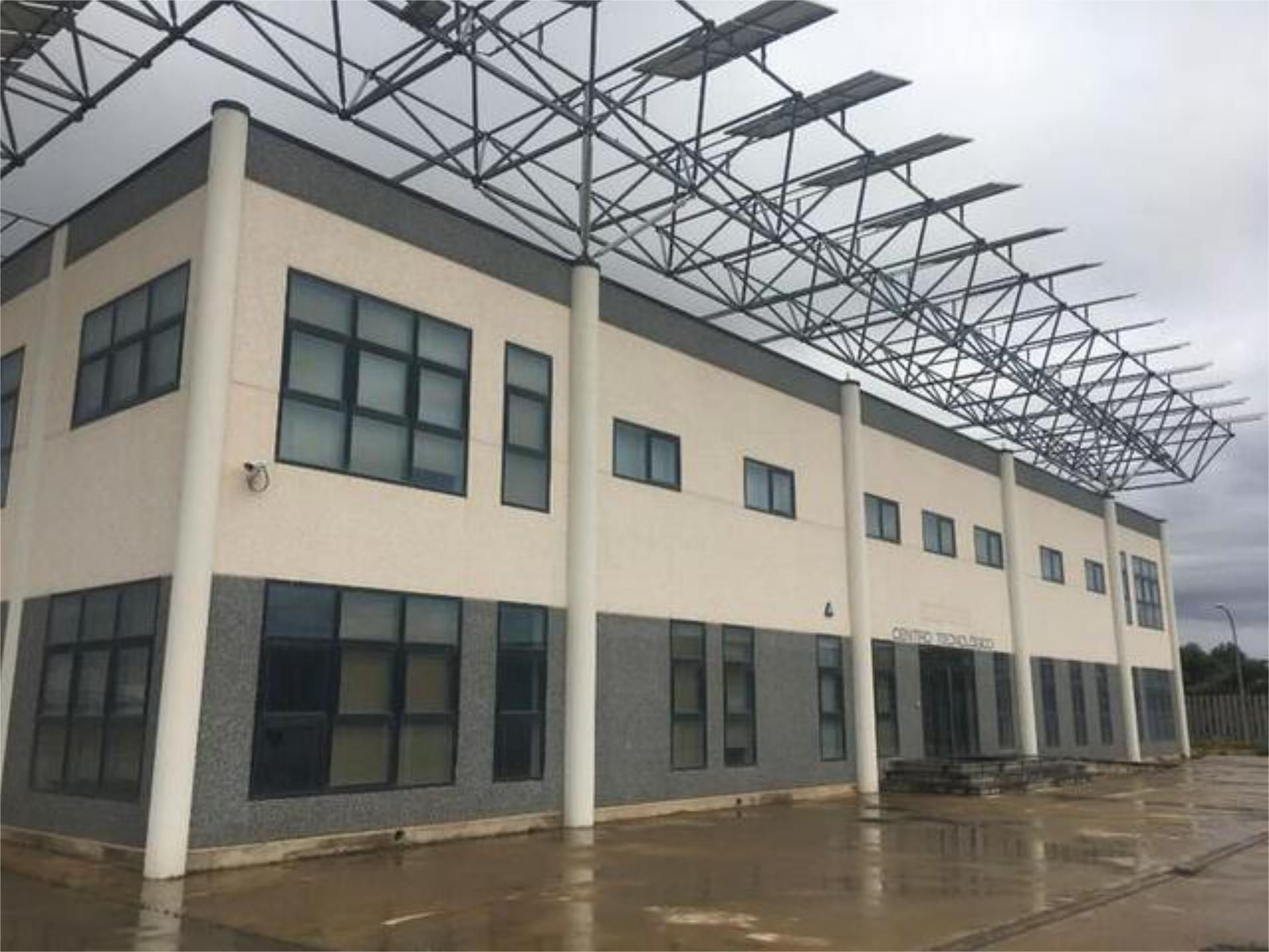 Vista exterior de Nau industrial de lloguer en Tarazona amb Aire condicionat