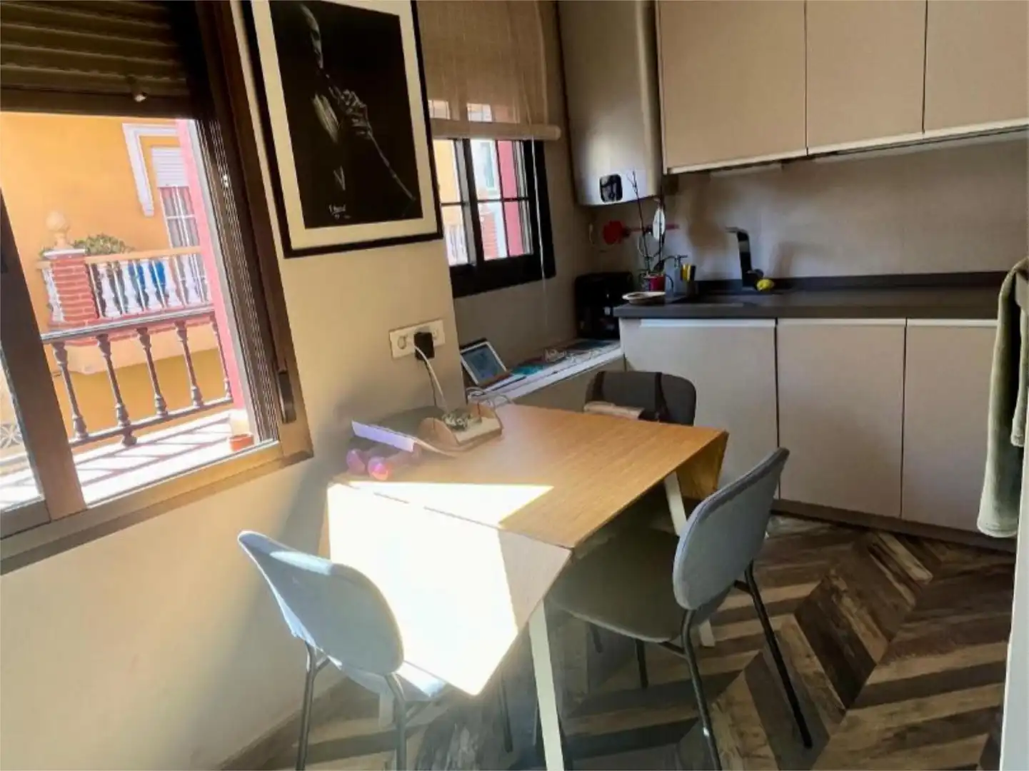 Wohnung zur Miete in Calle San Eloy, 7, Centro Küche von Wohnung zur Miete in Mijas mit Klimaanlage, Heizung und Parkett