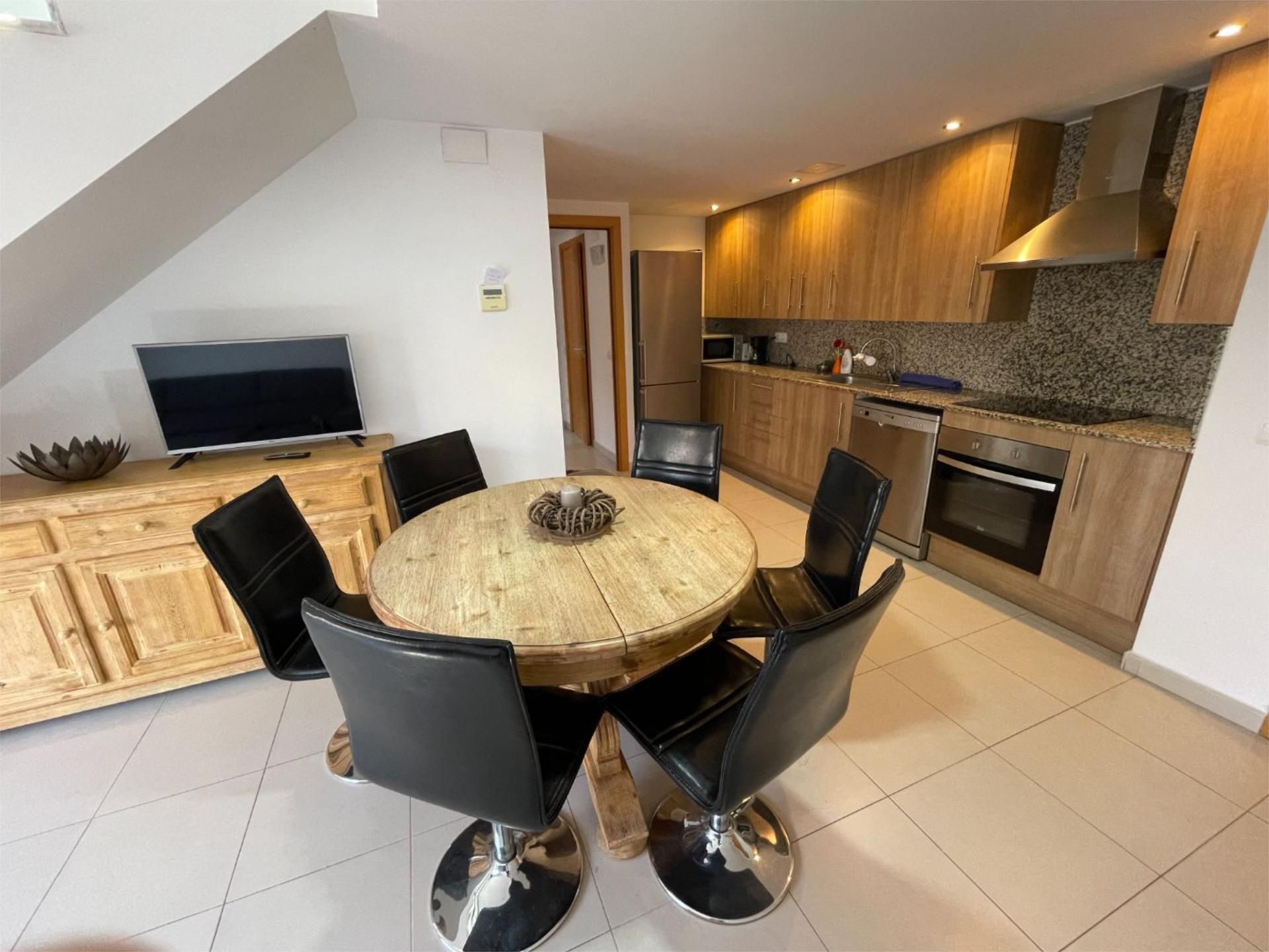 Dining room of Flat to rent in Deltebre  with Air Conditioner, Heating and Furnished