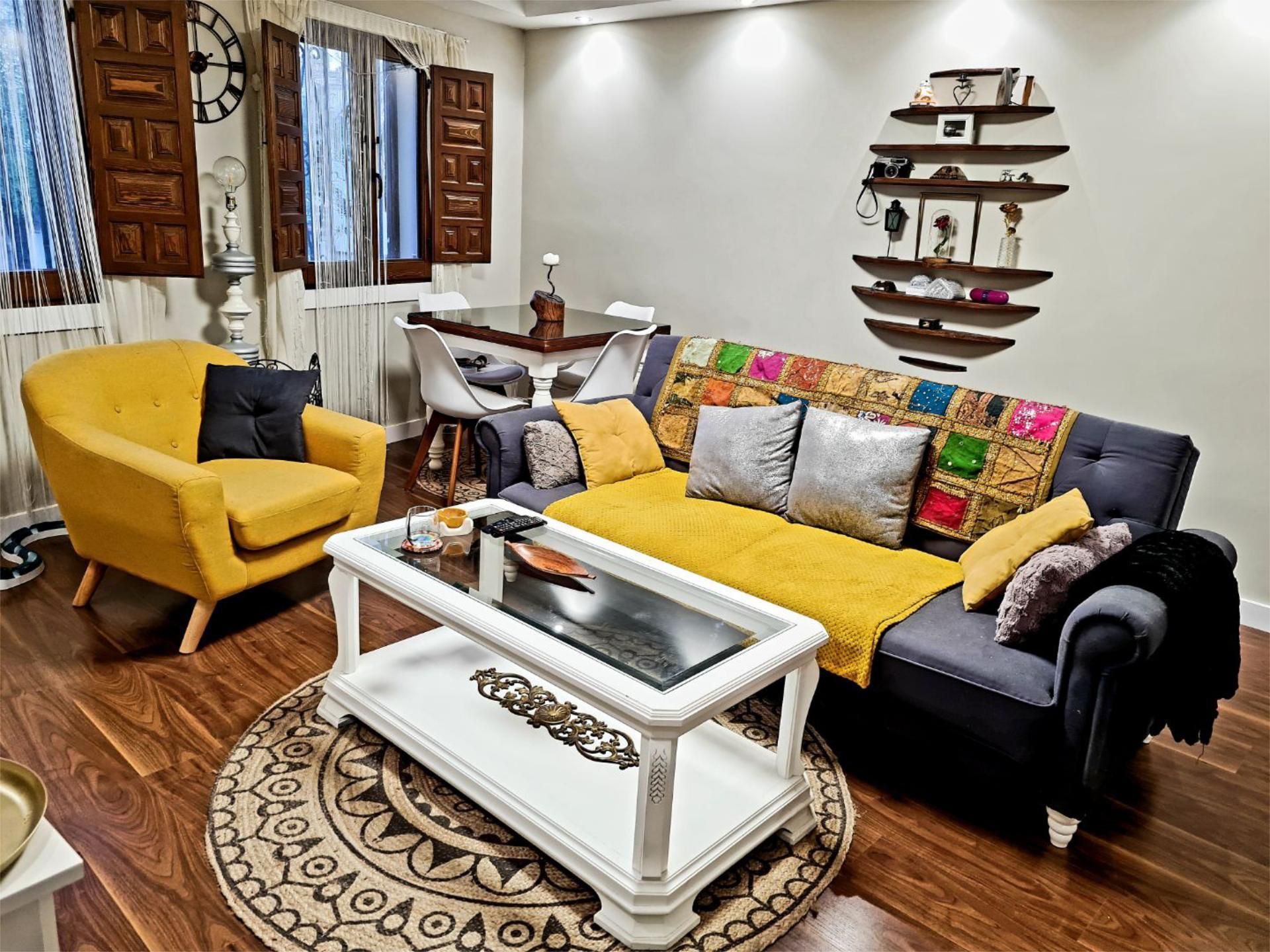 Sala de estar de Piso en venta en  Granada Capital con Aire acondicionado