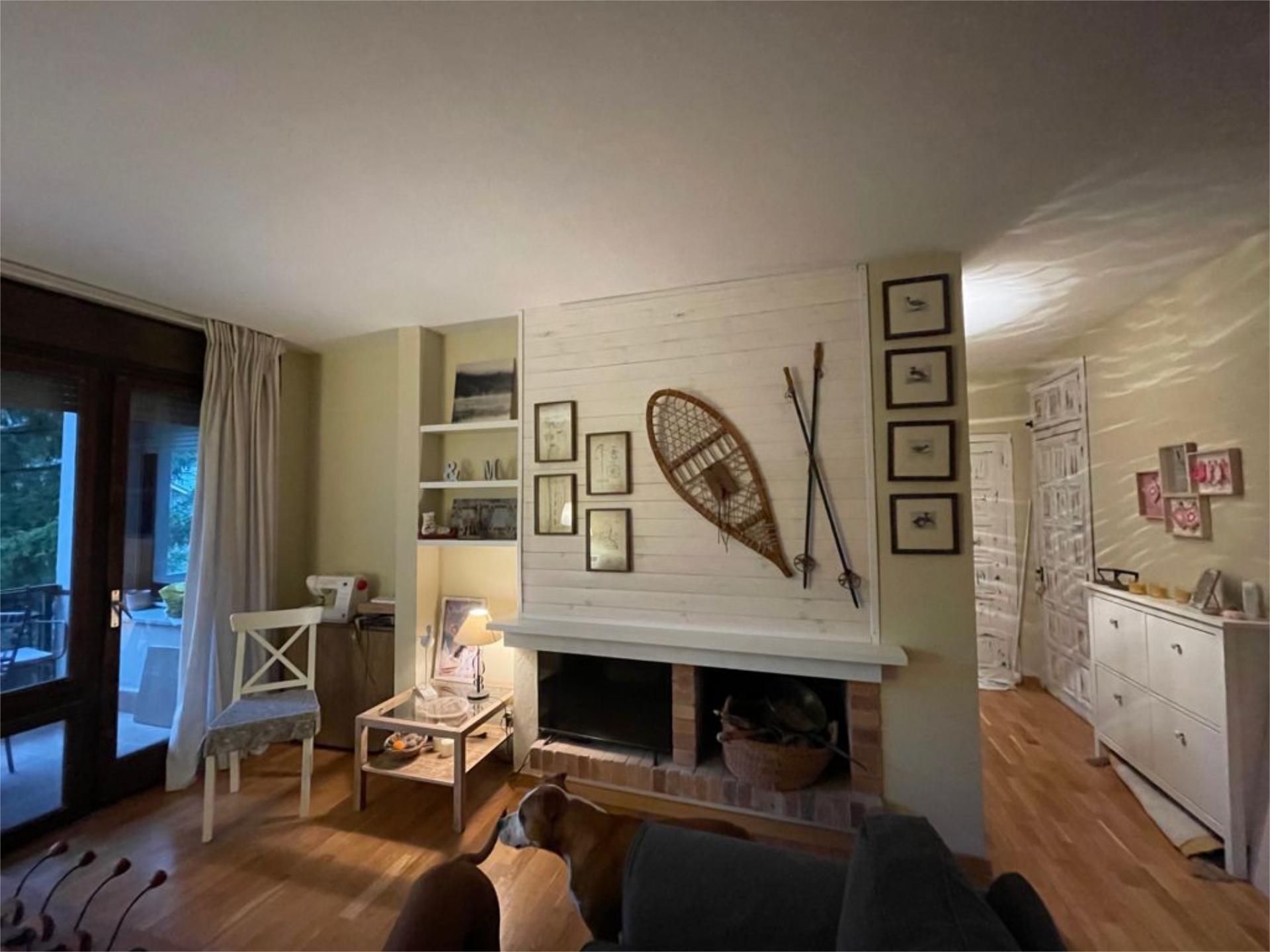 Sala de estar de Apartamento en venta en Alp con Terraza