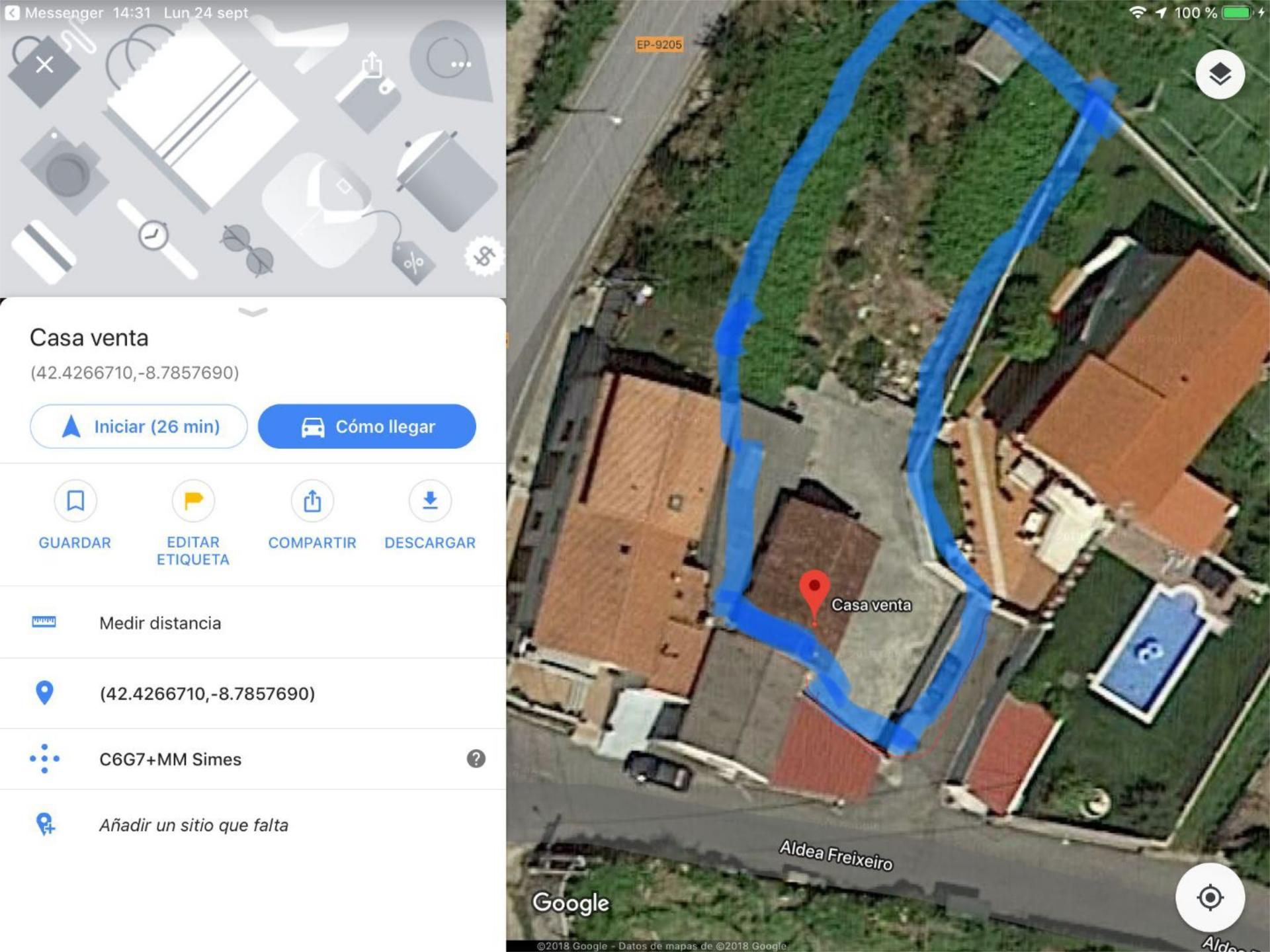 Casa o xalet en venda en Meaño amb Calefacció, Jardí privat i Traster