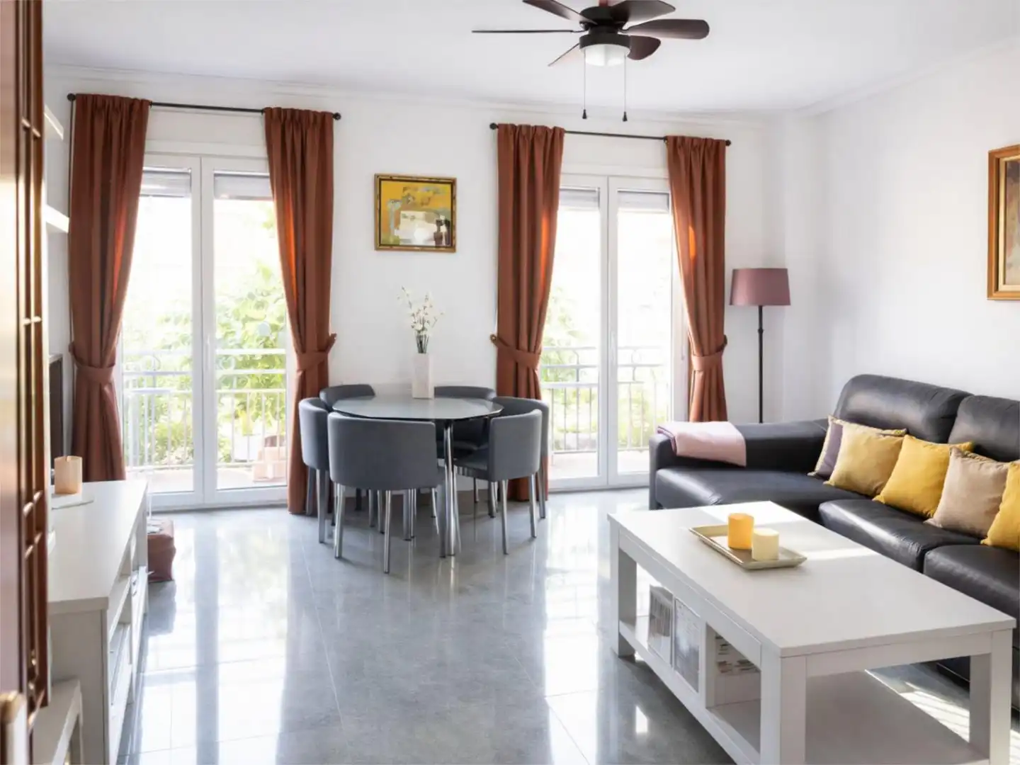 Houses for sale in Plaza de España, 10, Centro Living room of Houses for sale in Nerja with Air Conditioner, Heating and Terrace