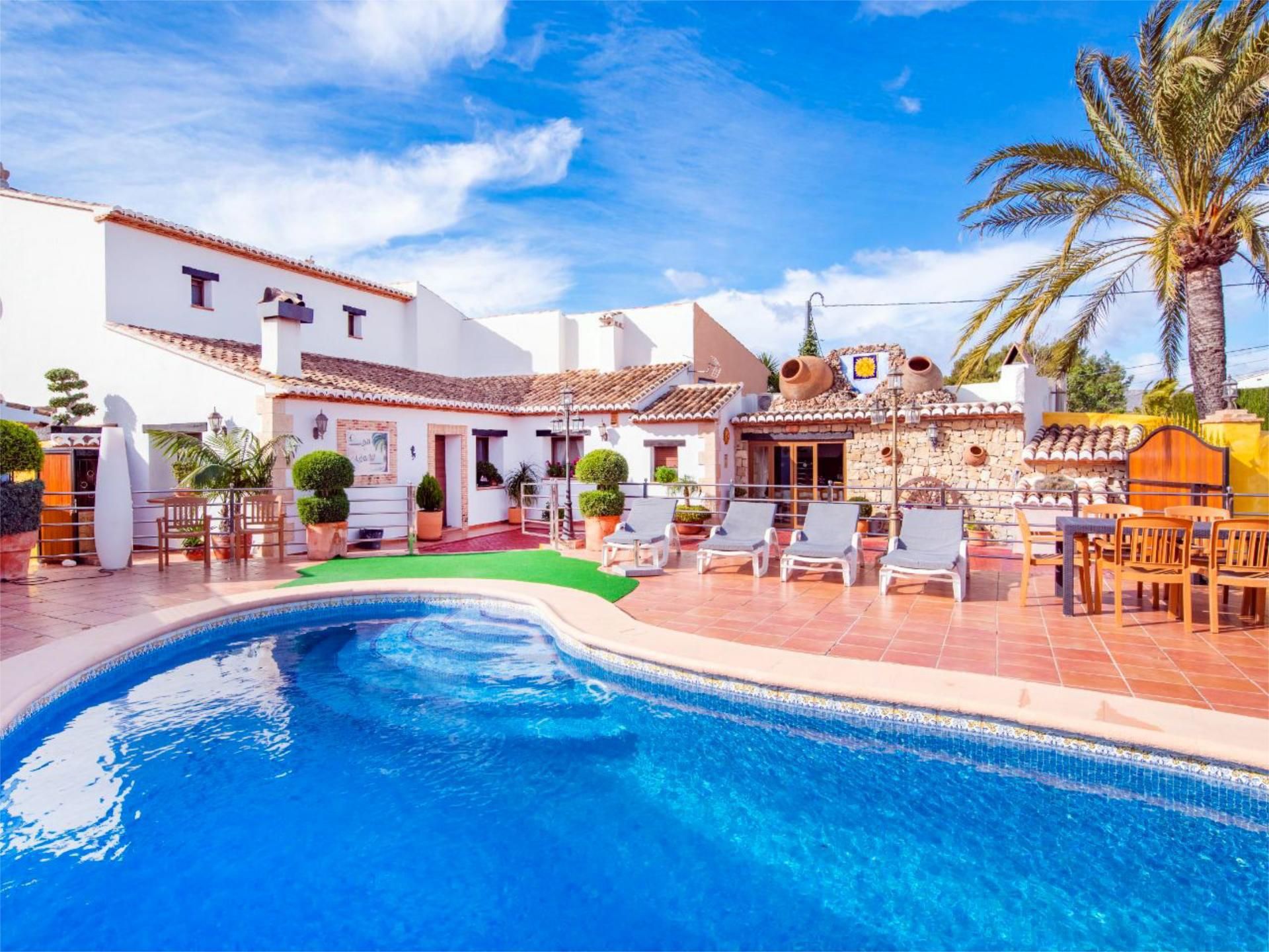 Country house for sale in Partida Llenes, Benissa pueblo Exterior view of Country house for sale in Benissa with Air Conditioner, Heating and Private garden