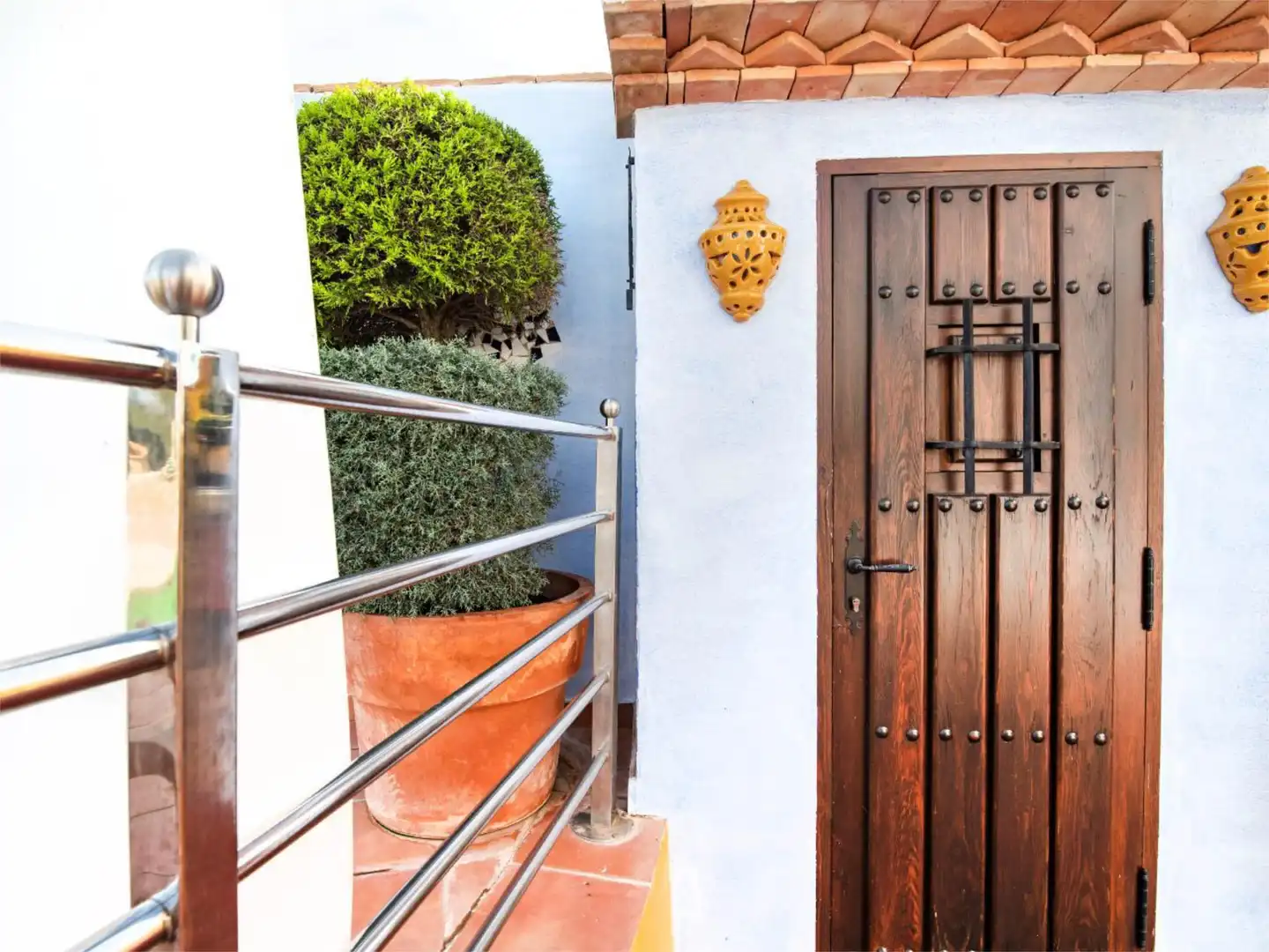 Country homes for sale in Partida Llenes, 41c, Benissa pueblo Balcony of Country homes for sale in Benissa with Air Conditioner, Terrace and Swimming Pool
