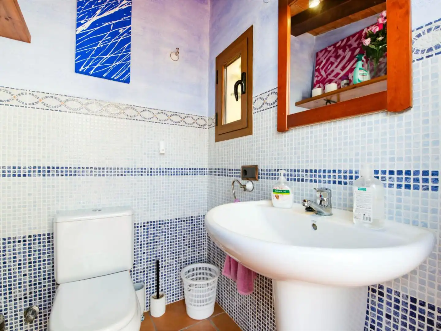 Country homes for sale in Partida Llenes, 41c, Benissa pueblo Bathroom of Country homes for sale in Benissa with Air Conditioner, Terrace and Swimming Pool