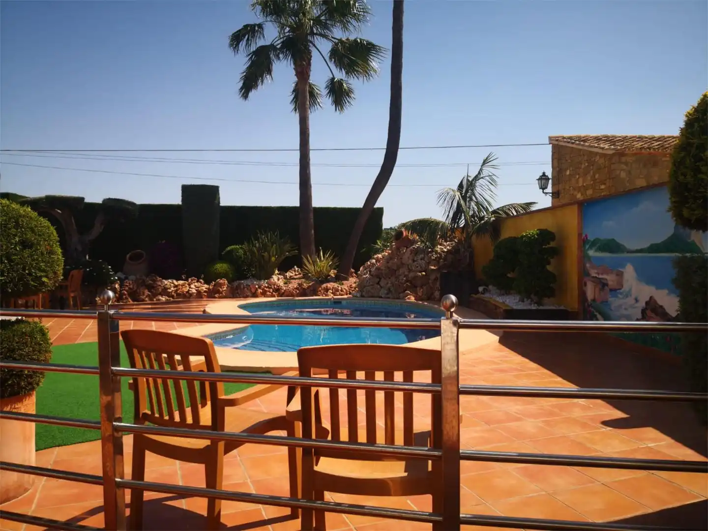 Country homes for sale in Partida Llenes, 41c, Benissa pueblo Garden of Country homes for sale in Benissa with Air Conditioner, Terrace and Swimming Pool