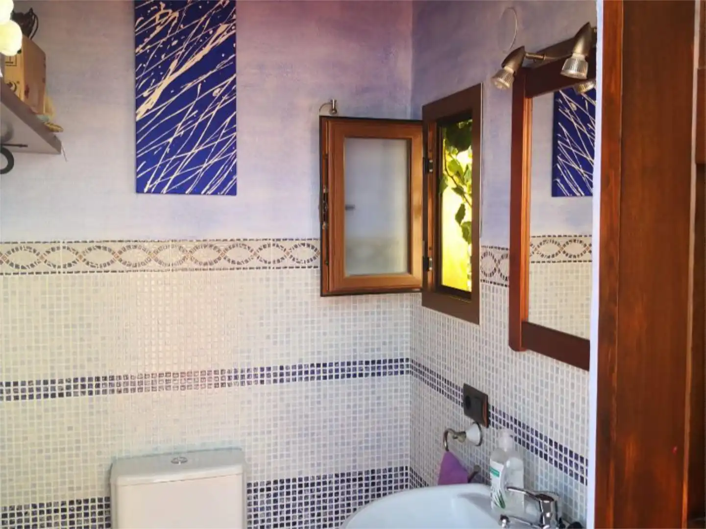 Country homes for sale in Partida Llenes, 41c, Benissa pueblo Bathroom of Country homes for sale in Benissa with Air Conditioner, Terrace and Swimming Pool