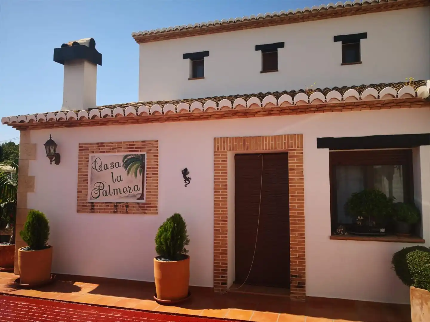 Country homes for sale in Partida Llenes, 41c, Benissa pueblo Exterior view of Country homes for sale in Benissa with Air Conditioner, Terrace and Swimming Pool