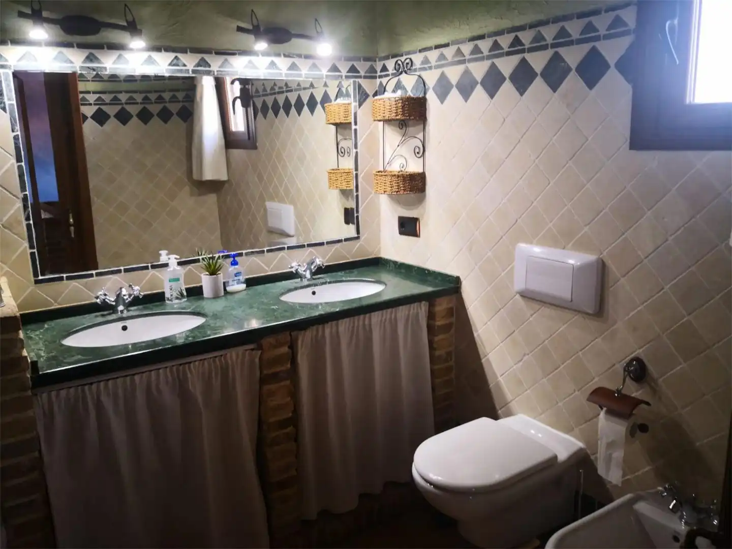 Country homes for sale in Partida Llenes, 41c, Benissa pueblo Bathroom of Country homes for sale in Benissa with Air Conditioner, Terrace and Swimming Pool
