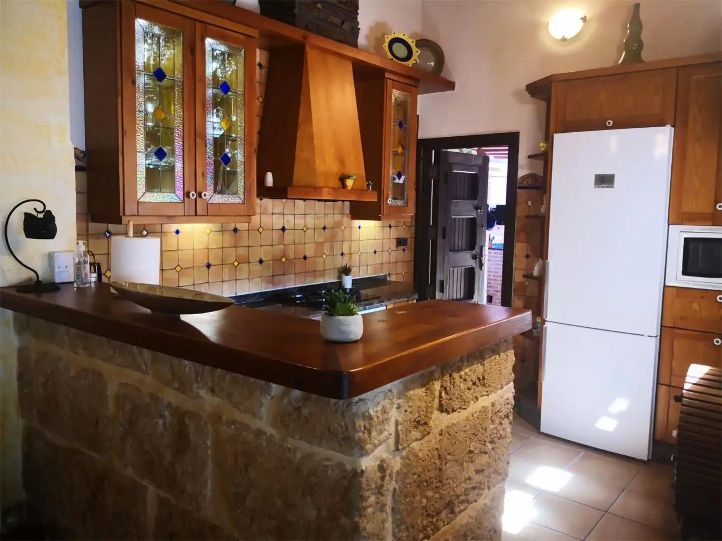 Country homes for sale in Partida Llenes, 41c, Benissa pueblo Kitchen of Country homes for sale in Benissa with Air Conditioner, Terrace and Swimming Pool
