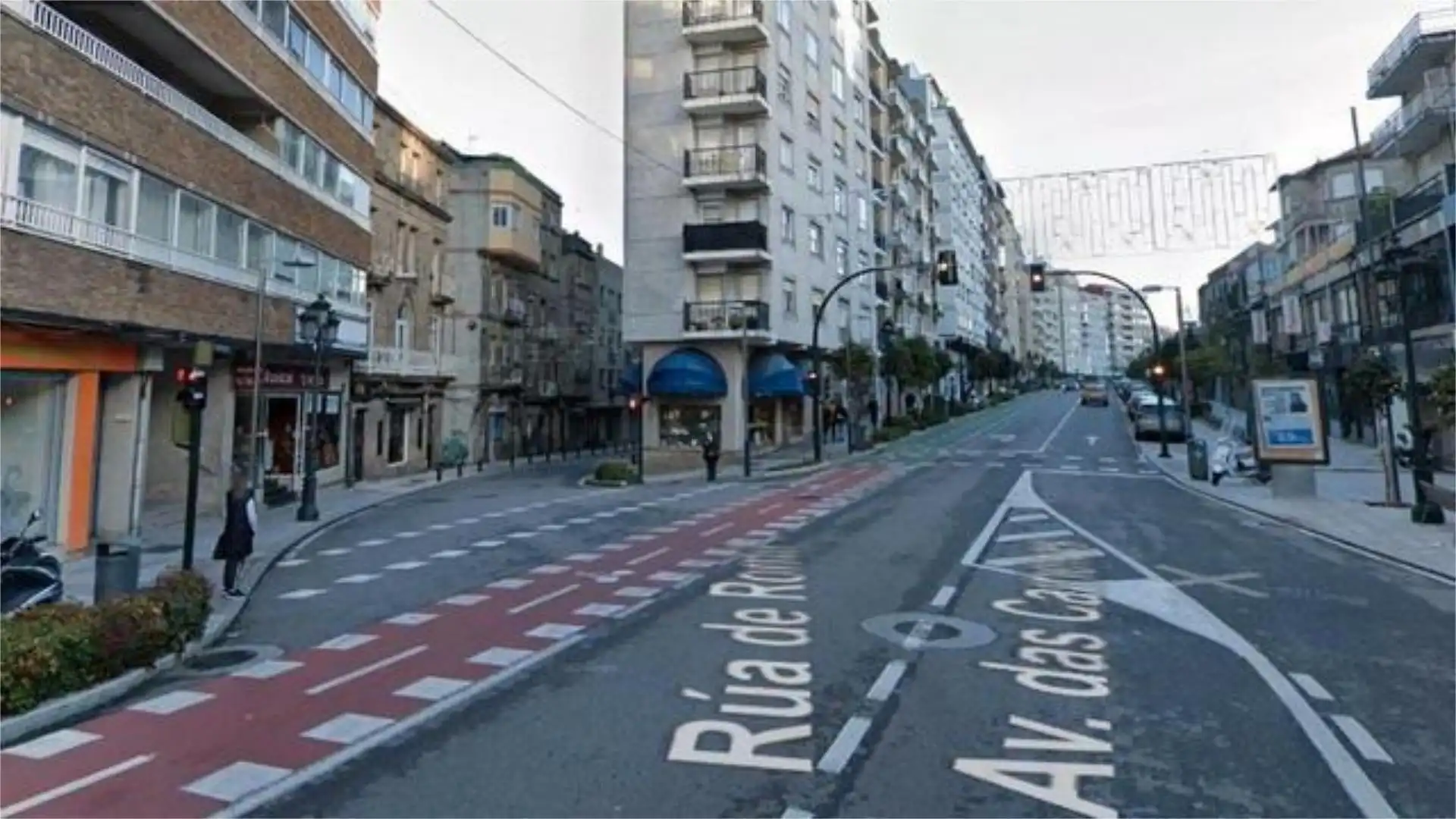 Vista exterior de Local de alquiler en Vigo 