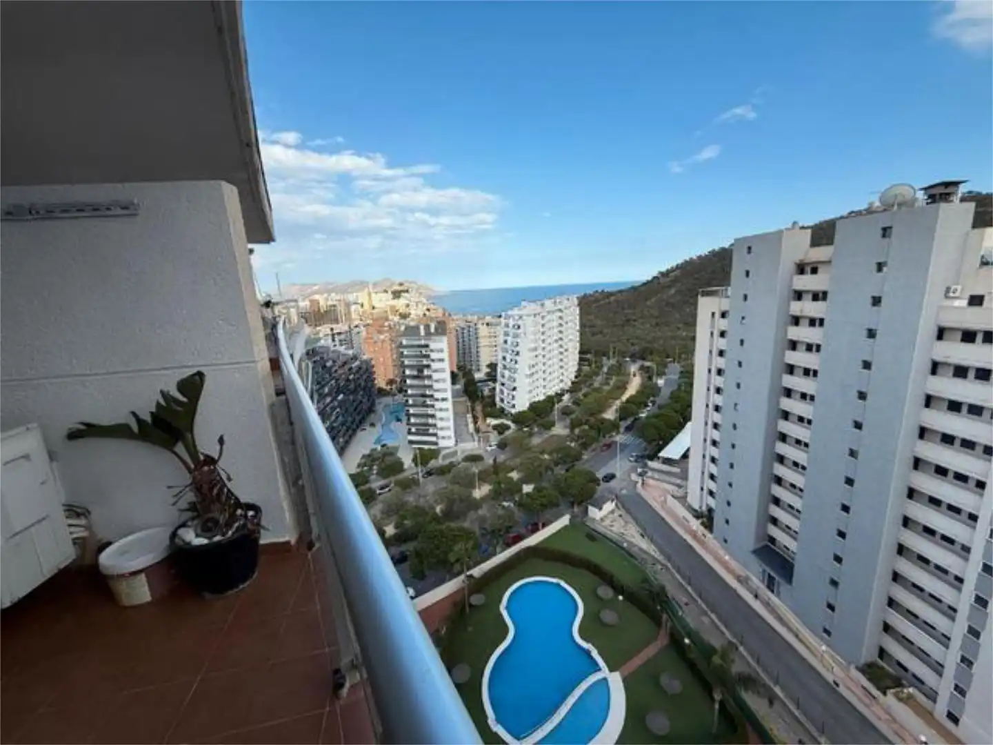 Exterior view of Attic for sale in Villajoyosa / La Vila Joiosa  with Terrace and Swimming Pool