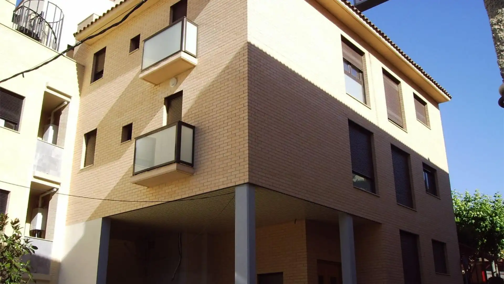 Vista exterior de Piso en venta en Cuarte de Huerva con Calefacción, Terraza y Trastero