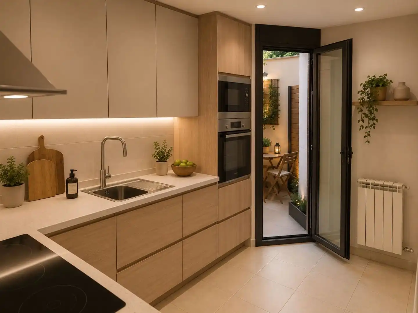 Piso en venta en Calle de Ramón y Cajal, 2, Cuarte de Huerva Cocina de Piso en venta en Cuarte de Huerva con Calefacción, Terraza y Trastero