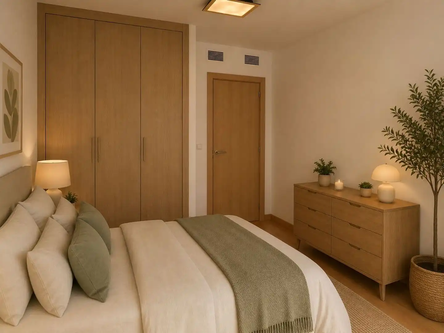 Piso en venta en Calle de Ramón y Cajal, 2, Cuarte de Huerva Habitación de Piso en venta en Cuarte de Huerva con Calefacción, Terraza y Trastero