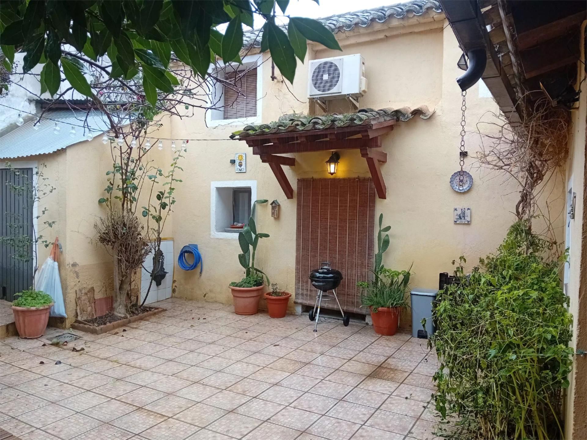 Jardí de Casa adosada en venda en Calera y Chozas amb Aire condicionat, Calefacció i Parquet