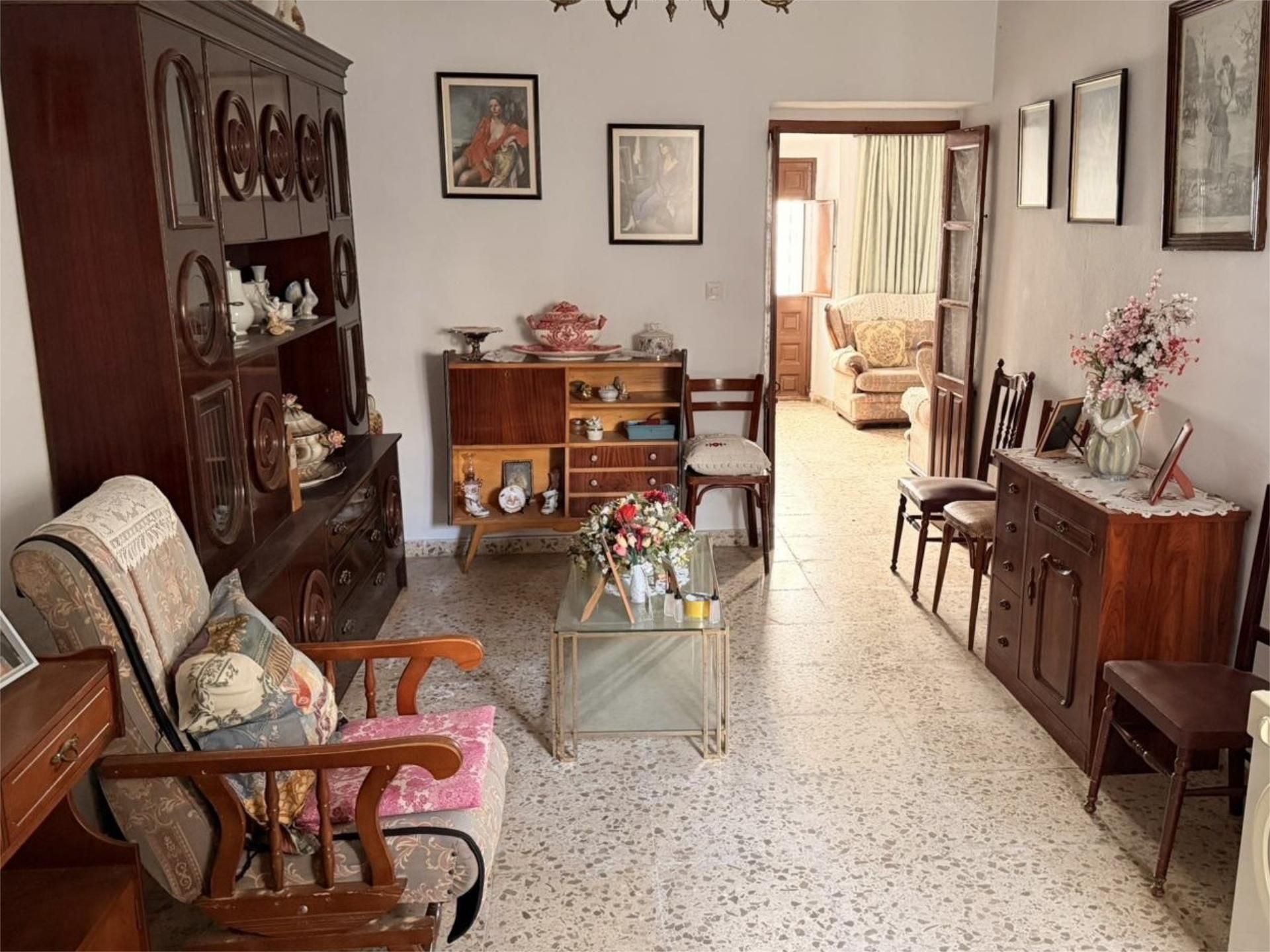 Sala d'estar de Casa adosada en venda en Alhaurín de la Torre amb Terrassa i Balcó
