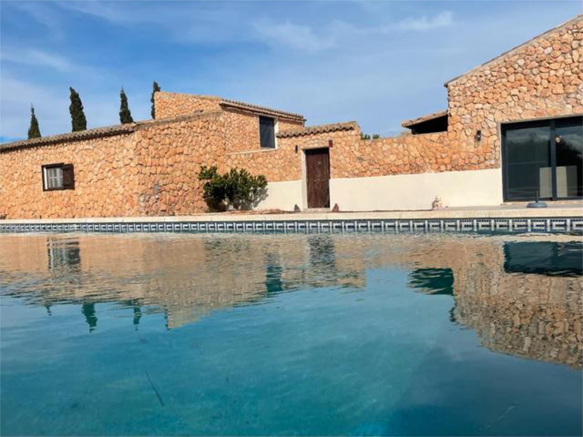 Piscina de Casa adosada en venda en San Javier amb Piscina