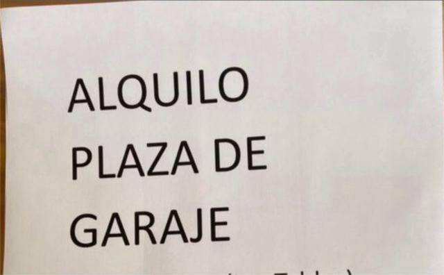 Garaje en Alquiler en Cerro Alarcón