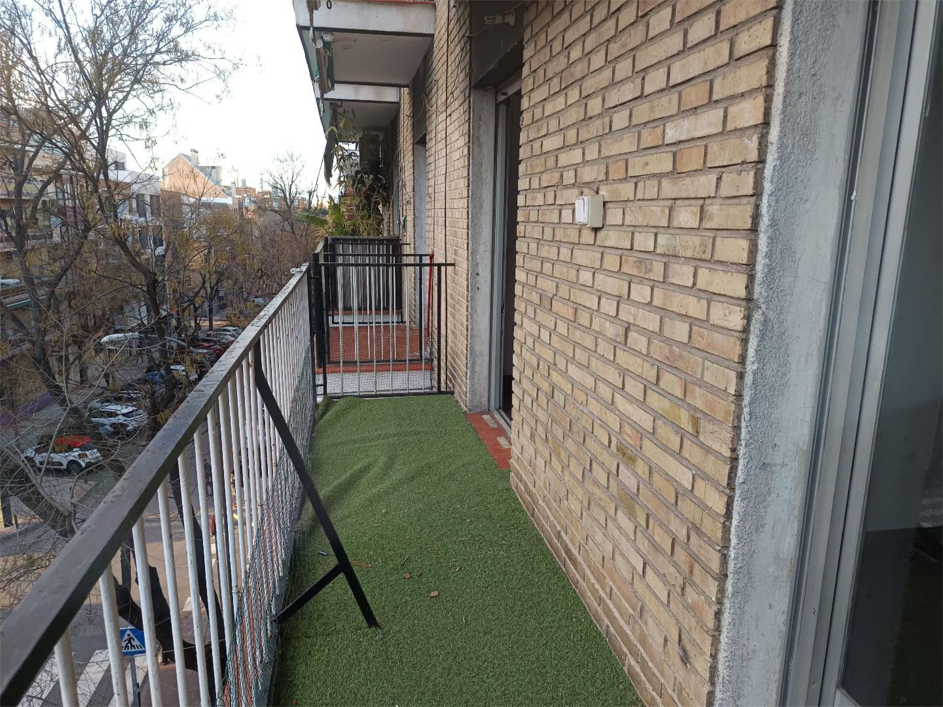 Balcony of Flat for sale in  Madrid Capital  with Heating, Terrace and Storage room