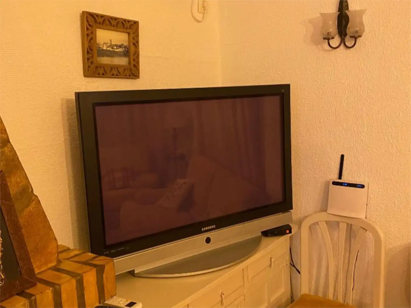 Sala de estar de Casa o chalet en venta en Castilblanco de los Arroyos con Aire acondicionado, Terraza y Piscina