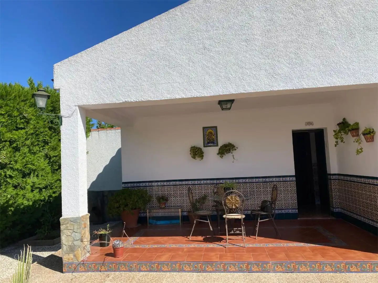 Vista exterior de Casa o chalet en venta en Castilblanco de los Arroyos con Aire acondicionado, Terraza y Piscina