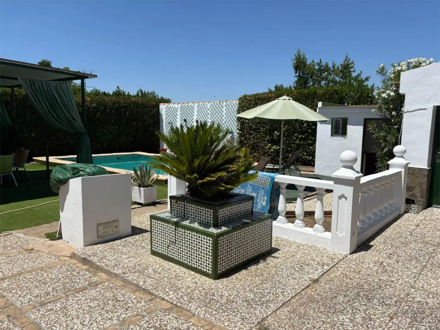Jardín de Casa o chalet en venta en Castilblanco de los Arroyos con Aire acondicionado, Terraza y Piscina