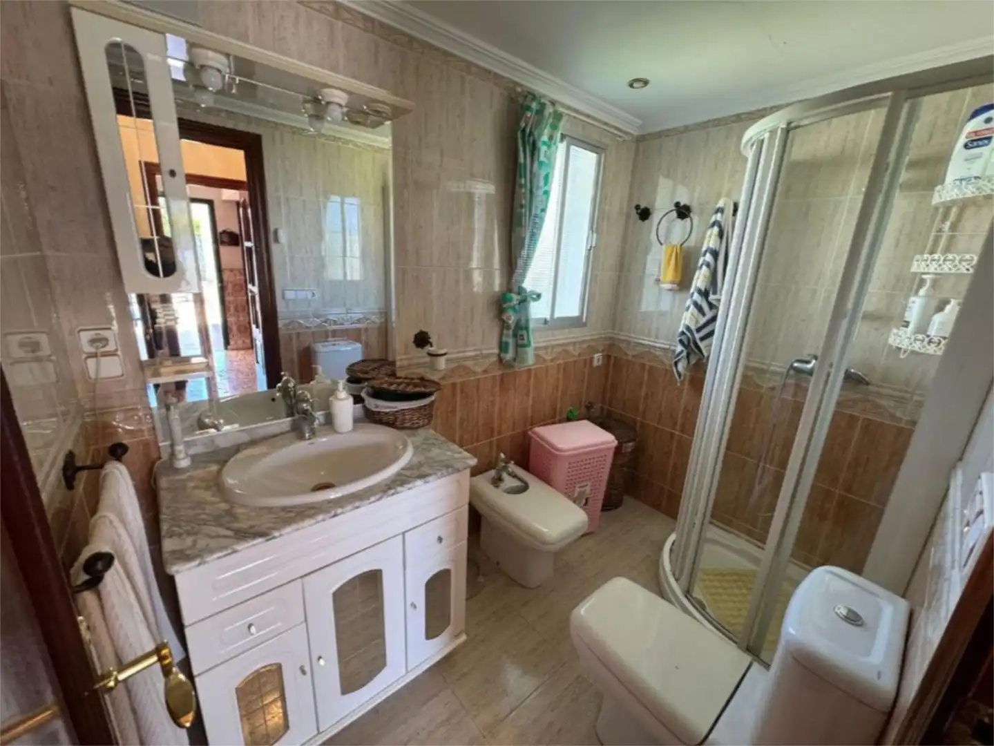 Baño de Casa o chalet en venta en Castilblanco de los Arroyos con Aire acondicionado, Terraza y Piscina
