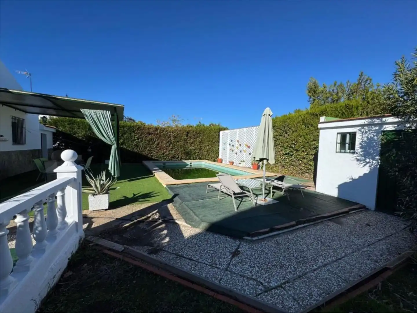 Jardín de Casa o chalet en venta en Castilblanco de los Arroyos con Aire acondicionado, Terraza y Piscina