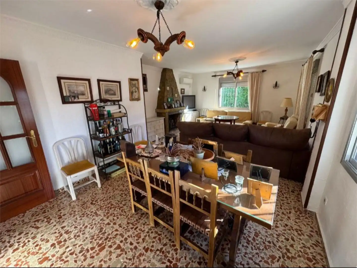 Comedor de Casa o chalet en venta en Castilblanco de los Arroyos con Aire acondicionado, Terraza y Piscina